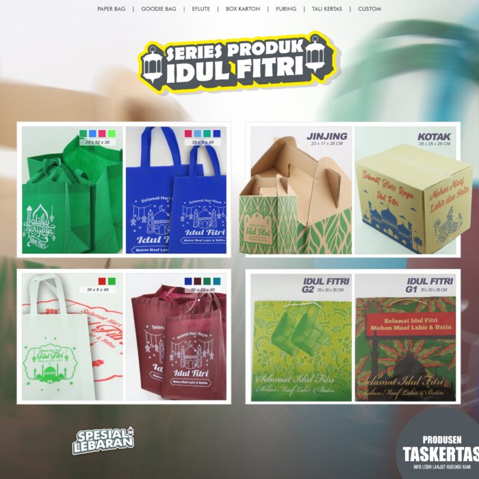 Series Produk Idul Fitri Ready Stock dan Custom