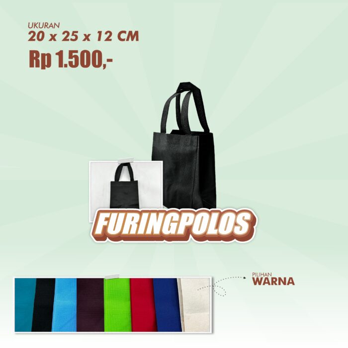 Furing Polos Hitam (Custom)