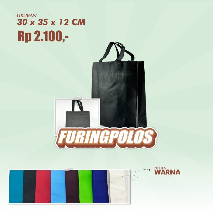 Furing Polos Hitam (Custom)