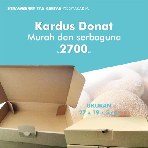 Kardus Donat (Custom)